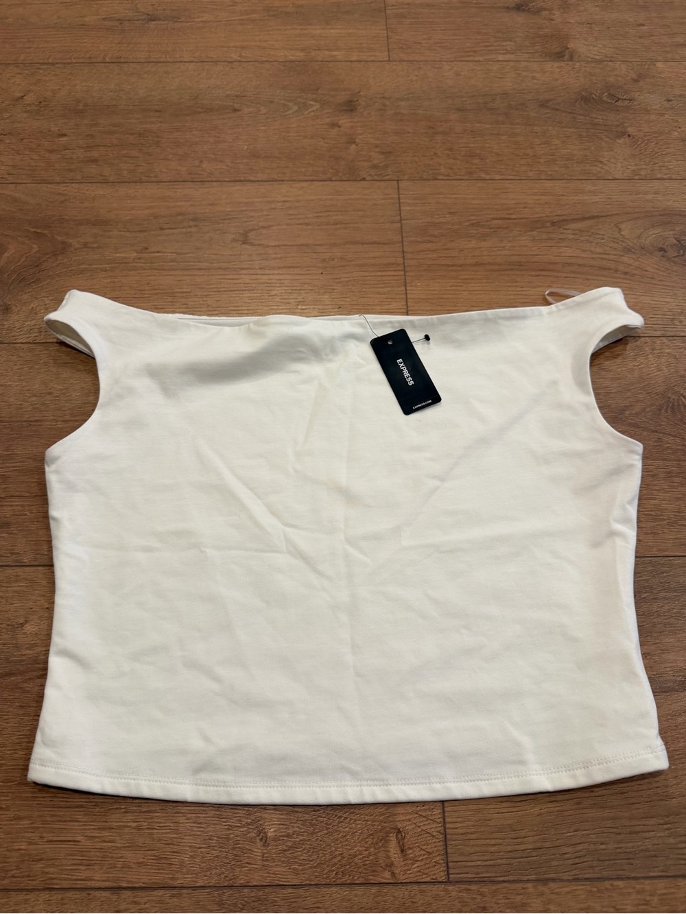 Express Off-Shoulder Women's Top - White NWT